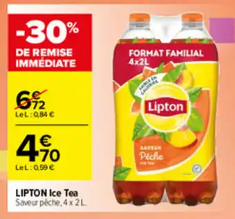 Carrefour LIPTON ice tea offre