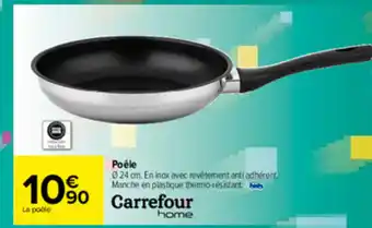 Carrefour Poêle offre