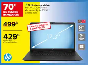 Carrefour Ordinateur portable offre