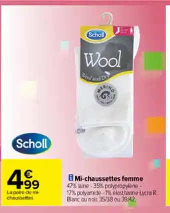 Carrefour Mi-chaussettes femme offre