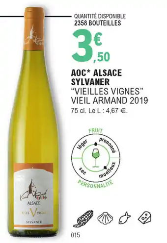 E.Leclerc AOC Alsace Sylvaner offre