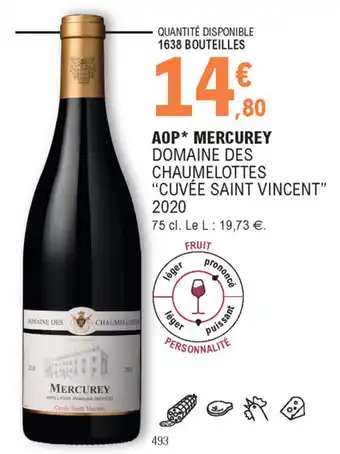 E.Leclerc AOP Mercurey offre