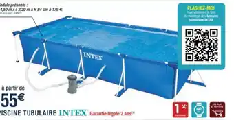 Cora x Carrefour Piscine Tubulaire Intex offre