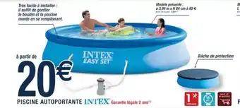 Cora x Carrefour Piscine Autoportante Intex offre