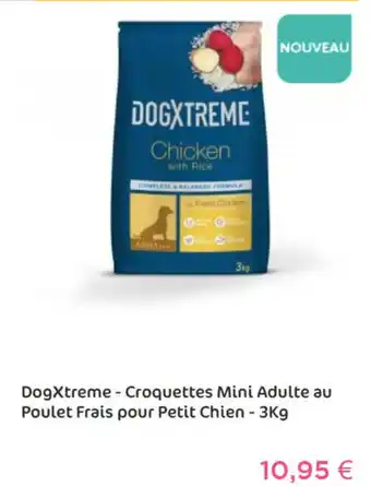Animalis Croquettes Mini Adulte au Poulet Frais pour Petit Chien offre