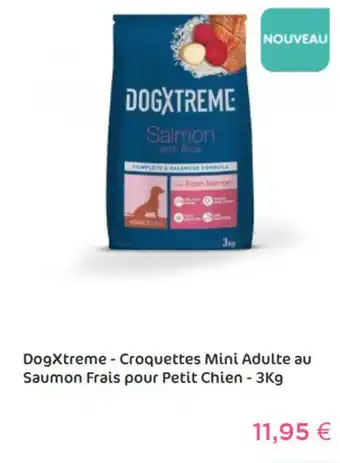 Animalis Croquettes Mini Adulte au Saumon Frais pour Petit Chien offre