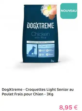 Animalis Croquettes Light Senior au Poulet Frais pour Chien offre