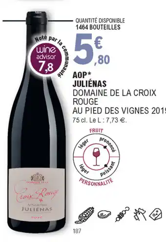 E.Leclerc AOP Juliénas offre