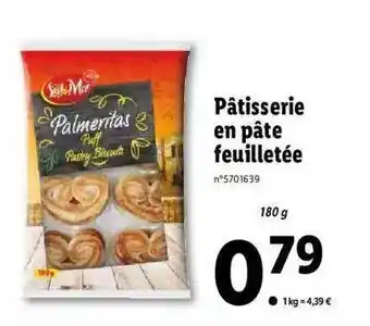 Lidl Pâtisserie En Pâte Feuilletée offre