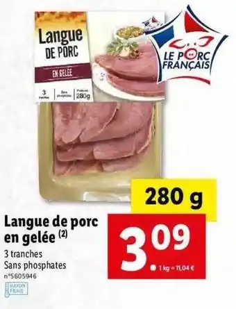 Langue De Porc En Gelée