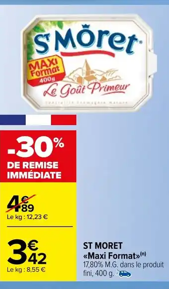 Carrefour Market ST MORET Maxi Format offre