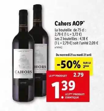 Lidl Cahors Aop offre