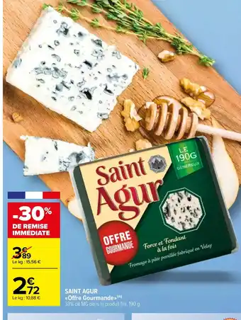 Carrefour Market SAINT AGUR Offre Gourmande» (m) offre