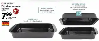 Lidl Plat à Four Ou Moules à Gâteau Ernesto offre
