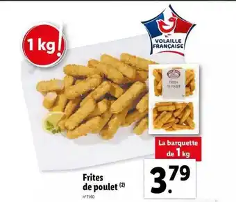 Lidl Frites De Poulet offre