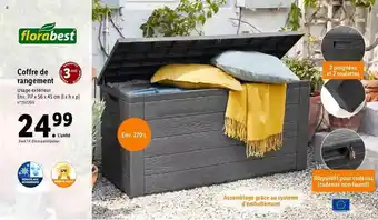 Lidl Coffre De Rangement Florabest offre