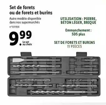 Set De Forets Ou De Forets Et Burins
