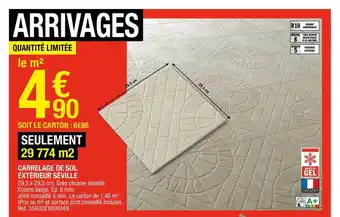 Brico Dépôt Carrelage De Sol Extérieur Séville offre