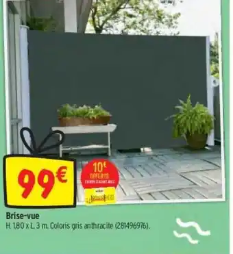 Bricorama Brise-vue offre