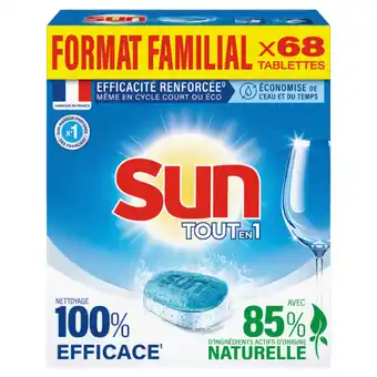 Auchan Tablette Lave-Vaisselle Tout En 1 Sun offre