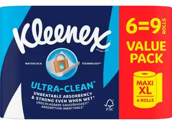 Auchan Essuie Tout Ultra Clean Kleenex offre