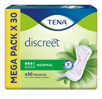 Auchan Serviettes Tena Discreet offre