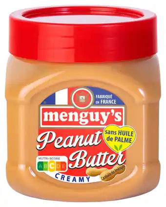 Auchan Beurre De Cacahuètes Creamy Menguy's offre