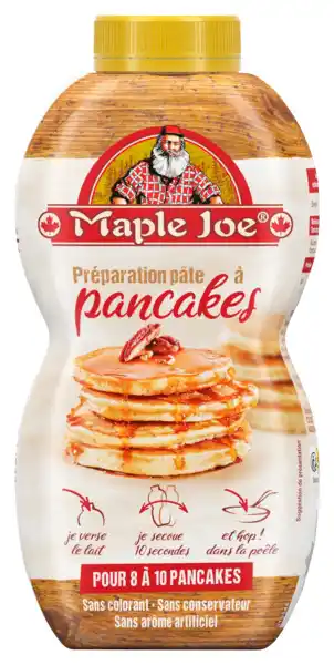 Auchan Préparation Pâte À Pancakes Maple Joe offre