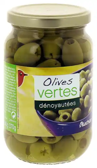 Auchan Olives Vertes Dénoyautées Auchan offre