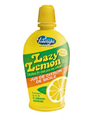 Auchan Jus De Citron Jaune Lazy Lemon offre