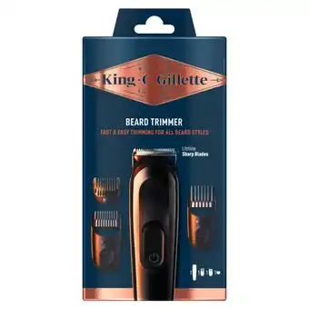 Auchan Tondeuse À Barbe King C Gillette offre