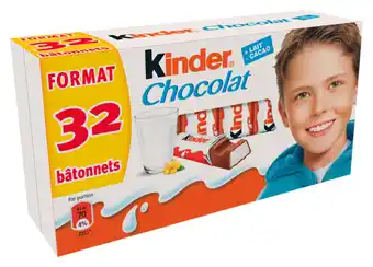 Auchan Kinder Chocolat offre