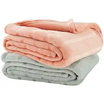 Auchan Plaid Flanelle Actuel offre