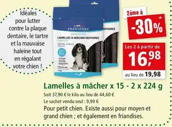 Francodex lamelles Ă mĂącher
