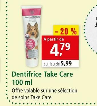 Dentifrice take care 100 ml