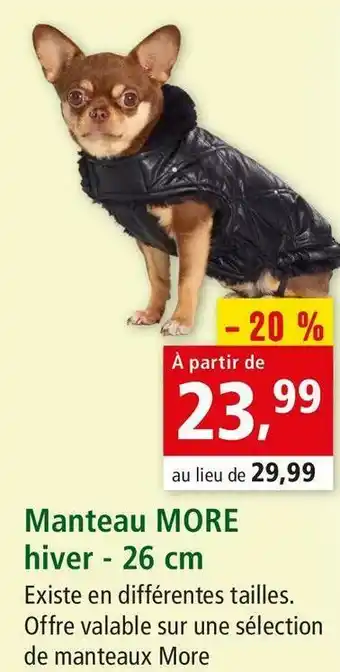 Manteau more hiver