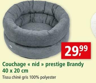 Couchage « nid » prestige brandy