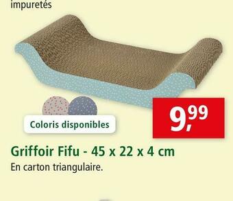 Maxi Zoo Griffoir fifu offre