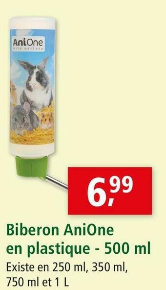Anione biberon en plastique - 500 ml