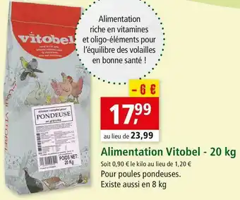 Maxi Zoo Vitobel alimentation offre