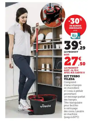 Hyper U KIT TURBO VILEDA offre