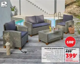 Hyper U SALON DE JARDIN SAUMUR offre