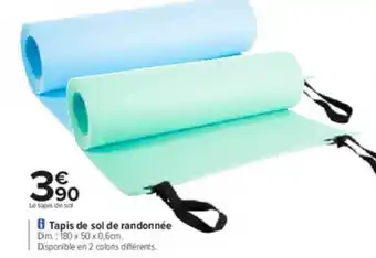 Carrefour Tapis De Sol De Randonnée offre