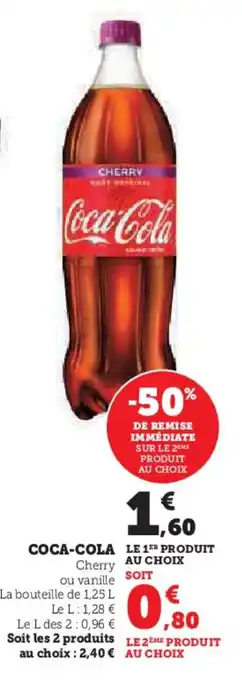 Hyper U COCA-COLA offre