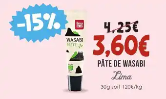 Naturalia PÂTE DE WASABI offre