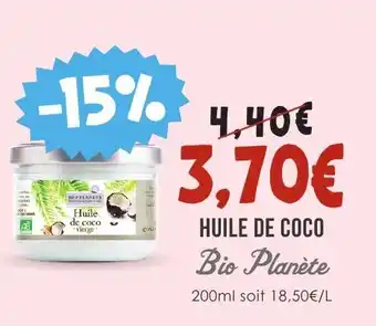 Naturalia HUILE DE COCO offre