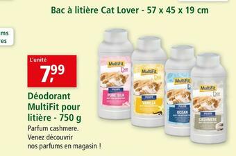 Maxi Zoo Multifit déodorant pour litière offre