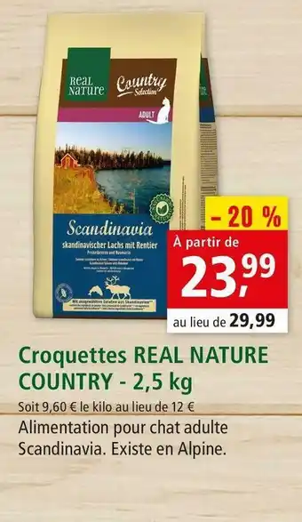 Real nature croquettes country