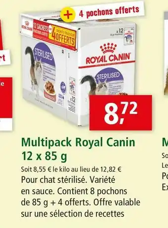 Maxi Zoo Royal canin multipack offre