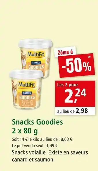 Maxi Zoo Multifit snacks goodies offre